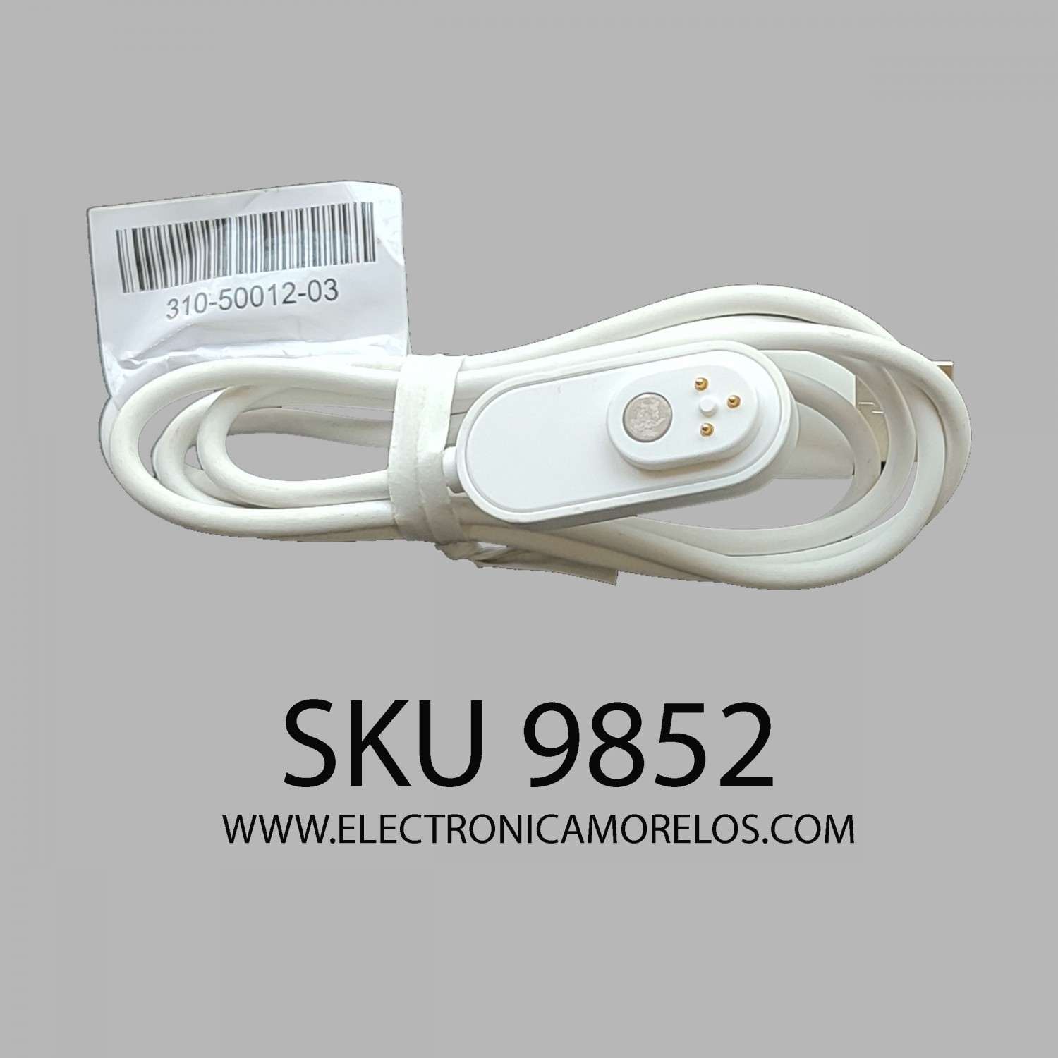 CABLE MAGNÉTICO PARA ESTACIÓN DE CARGA  ARLO / BLANCO / NEGRO / NUMERO DE PARTE 310-50012-03 / 310-50012-04 / 310-50013-03 / 310-50003-03 / 310-50012-02 / MODELO VMA5400C / compatible solo con Arlo Ultra / EN LA COMPRA POR MAYOREO MEJORAMOS EL PRECIO